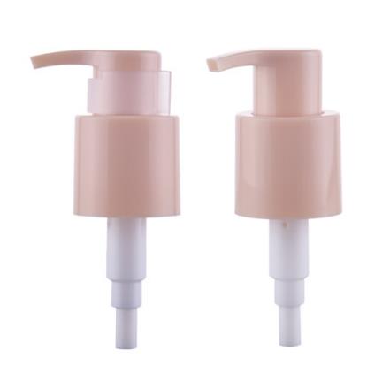22/410 plastic lotion pump stainless steel oil pump with clamp for cosmetic packing, 
