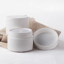 30ml Plastic White Cream Jar Mini Jar for Sample Cream Container for Skin Care Makeup Packaging 30ml, 