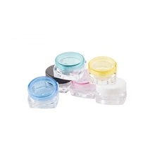 5ml Eye shadow box plastic sample mini bottle jars 3g cosmetic makeup containers pot, 