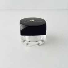 Acrylic eyeshadow makeup container cosmetics beauty plastic packaging clear 5ml mini jar with lid, 