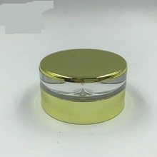 Clear Cosmetic Empty Jar Pot Eyeshadow Makeup Face Cream Container, 