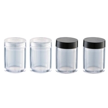 Clear Cosmetic Plastic Sample Makeup 50 PC Container Jar Empty Small 5 g New, 