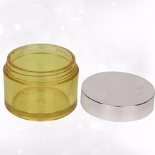Clear plastic small makeup cream jar containers 30 ml, 