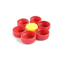 Color Customized PCO1810 28mm Plastic Water Bottle Caps For Sale, 