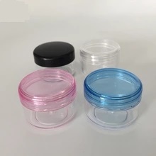 Empty Mini Round 5Gram/5ML Plastic Pot Jars, 