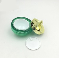 Makeup cosmetic plastic acrylic jar cosmetic cream container, 