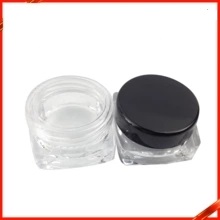 New Design 3g Clear Cosmetic Empty Jar Pot Eyeshadow Makeup Face Cream Container, 