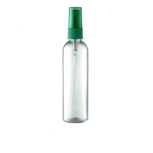 PET plastic perfume spray bottles with black pump sprayer, 