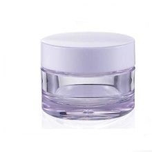 Plastic Injection Clear Empty Makeup Cosmetic Cream Storage Container Jar, 