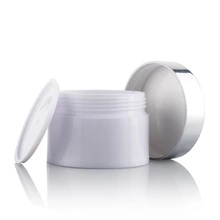 Plastic Makeup Cream Jar, 