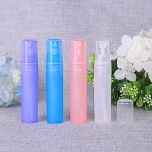 Plastic Tube Empty Refillable Perfume Sample Bottles Spray for Travel and Gift, 