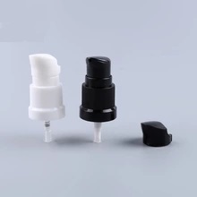 cosmetic oil pump 18 415 essential oil bottle closure black and white plastic dispenser pump, 