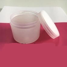 empty cosmetic plastic containers/cream jars, 