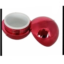 makeup container day and night cream jar round ball plastic container, 