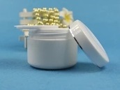 makeup jar 200ml hair product containers cosmetic packaging plastic masking jar, 