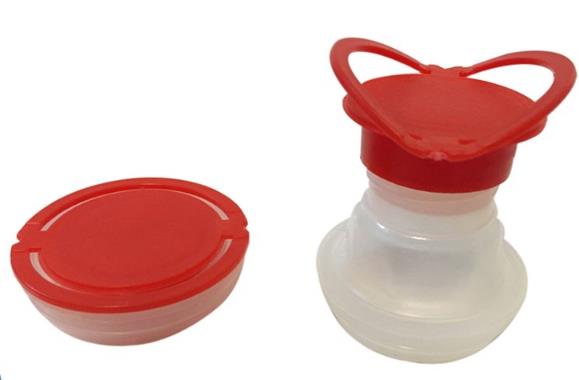 plastic cap for chemical tin can, 