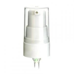 24mm face cream pump plastic treatment pump with full cap