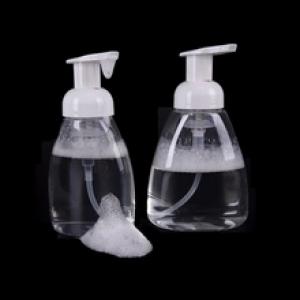 300ml PET Foaming Spray Bottles Plastic Mousse Bottle Shampoo Lotion Refillable Bottles Foam Pump Soap Dispenser