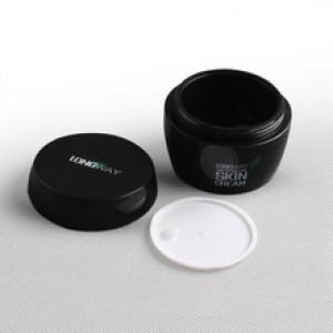 50ml Plastic AS PP Makeup Jar for Personal Care Product Packaging Fancy Cream Container