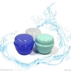 Empty Jar Pot Cosmetic Cream Container Screw Lid with inner lid