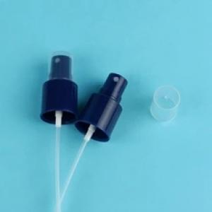Hot sale blue Cosmetic Plastic Spray Pump