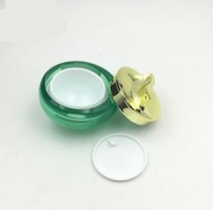 Makeup cosmetic plastic acrylic jar cosmetic cream container