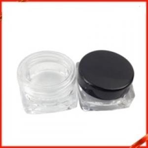 New Design 3g Clear Cosmetic Empty Jar Pot Eyeshadow Makeup Face Cream Container