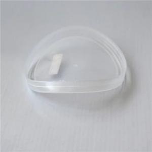 PE clear plastic end caps for paper box
