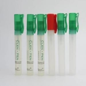 Trade assurance customized 10ml pen hand sanitizer spray with clip cap