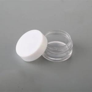 Wholesale cheap customized round 7 ml PS plastic empty cream jars
