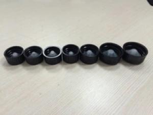 black with insert plastic phenolic screw cap