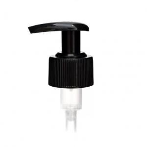 cosmetic plastic cream lotion pump with flat overcap