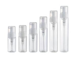cosmetic plastic sparkling foam pump bottle/cosmetic foam pump 42mm
