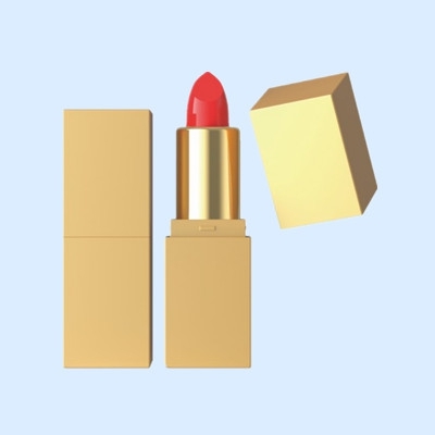 Gold lipstick tube, CX-LT0011