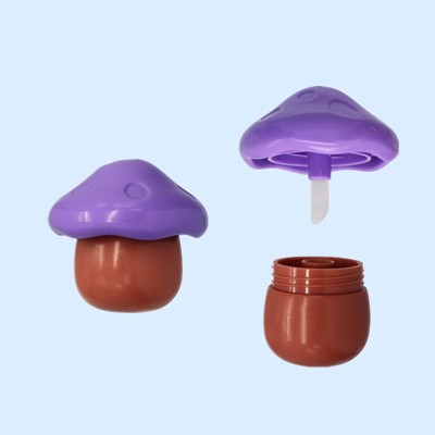 Mushroom lip gloss tube, CX-LG029