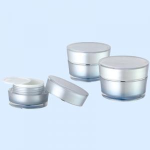 Acrylic container with lid