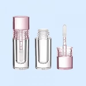 PETG Recyclable Plastic Round Shape Lip Gloss Tubes