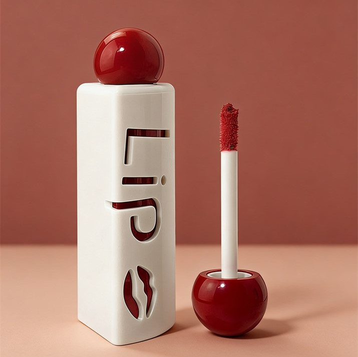 White lip gloss tube, CX-LG018