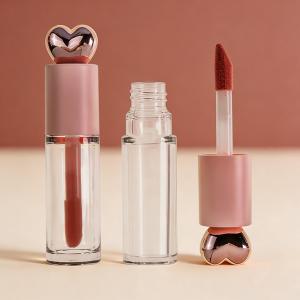 Heart-shaped lip gloss tube
